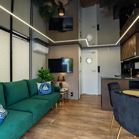 Energyapart Aqua Na Wodzie Houseboat 公寓 什切青